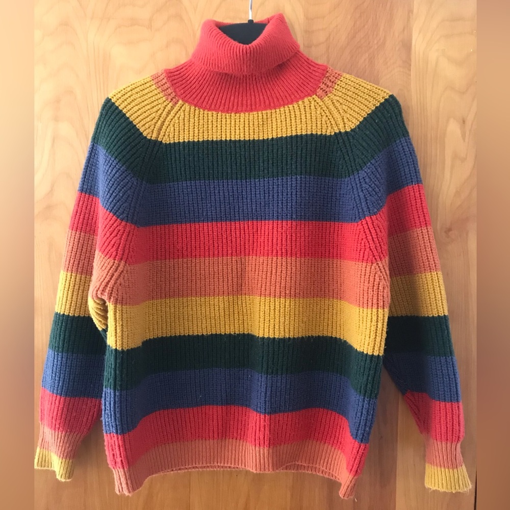 Listicle Turtleneck Sweater